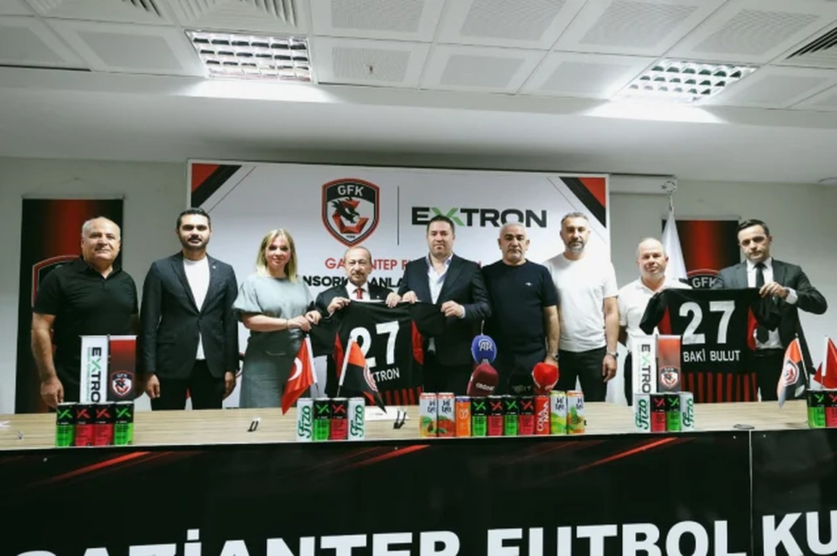 Zirve İçecek’ten Extron ile Gaziantep FK İş Birliği: Yeni Sponsorluk Anlaşması Duyuruldu