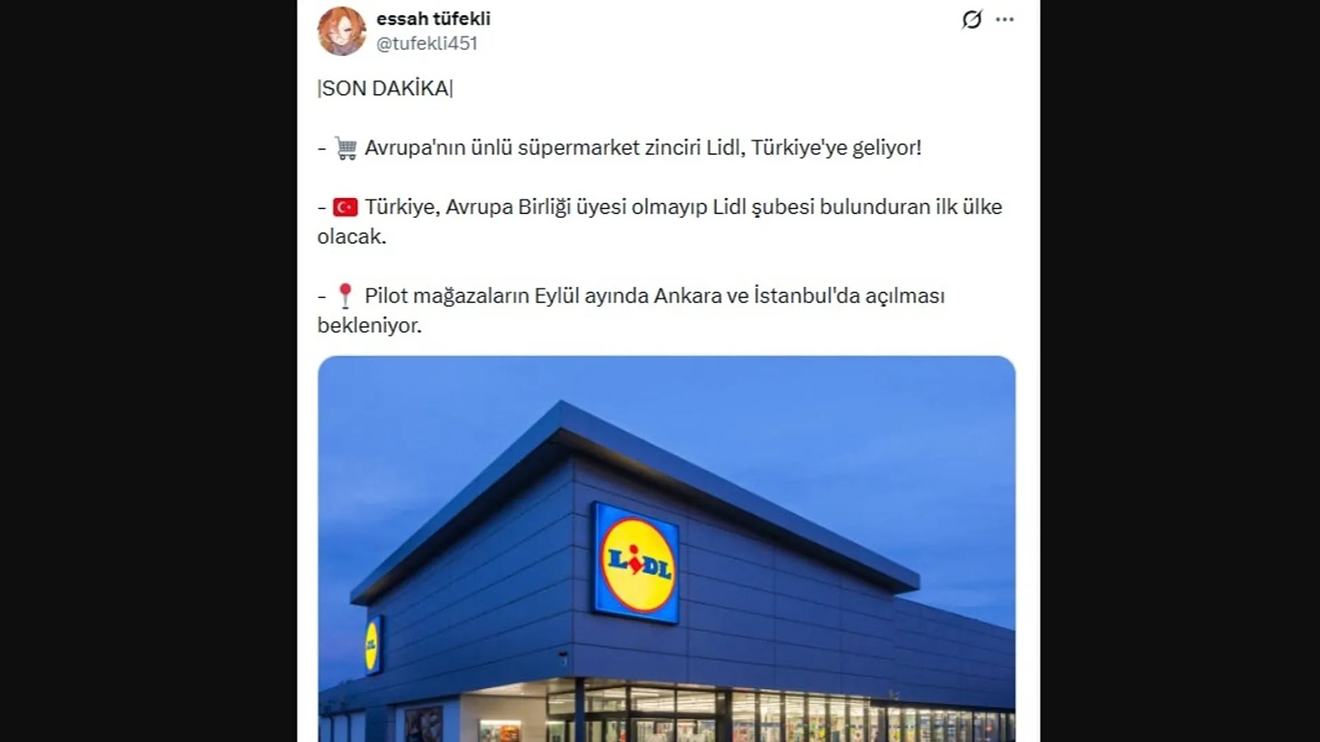 İddiaya dair en erken açık paylaşım