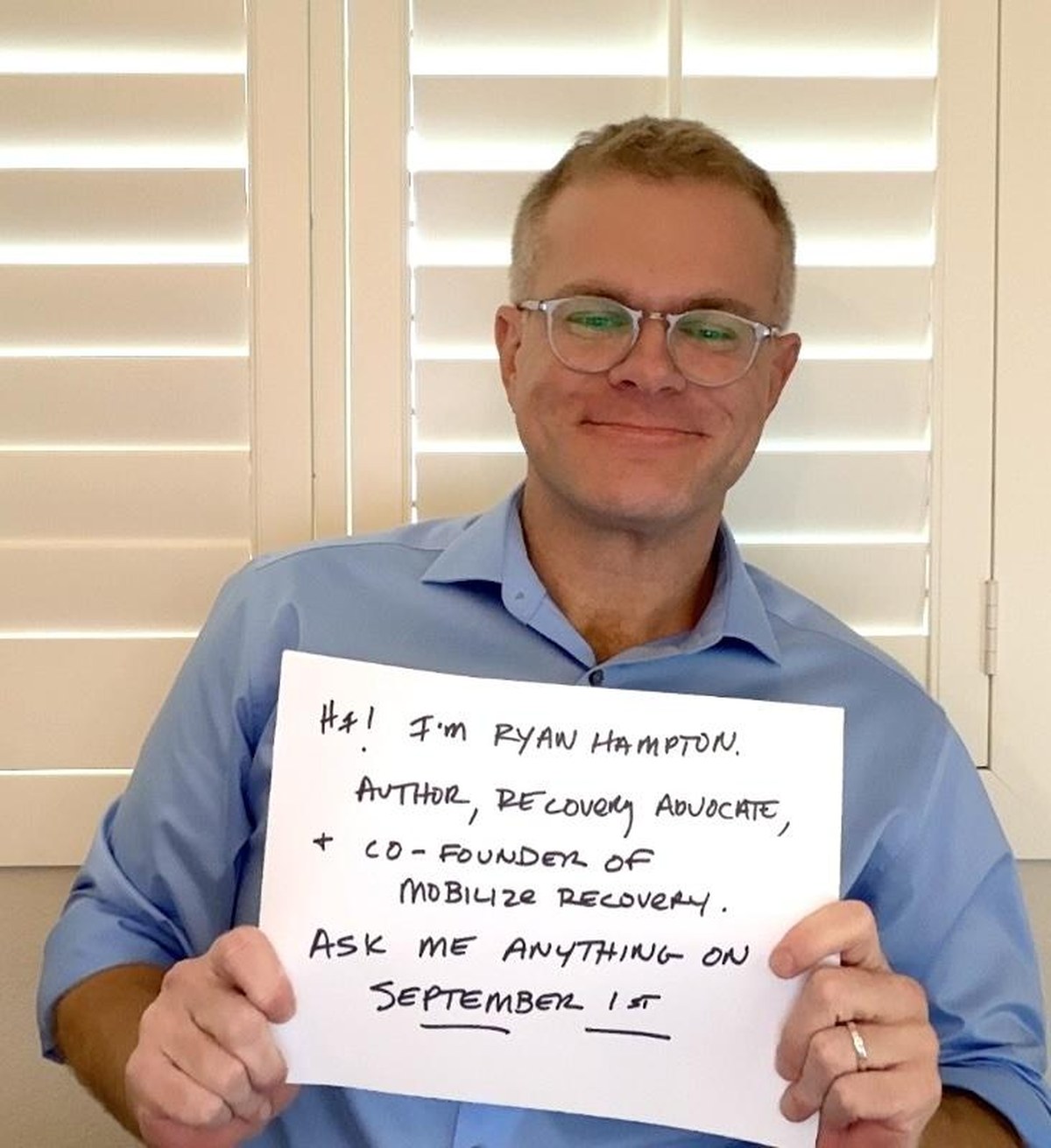 Thumbnail image: AMA about addiction, recovery, finding treatment, my story, or disease stigma