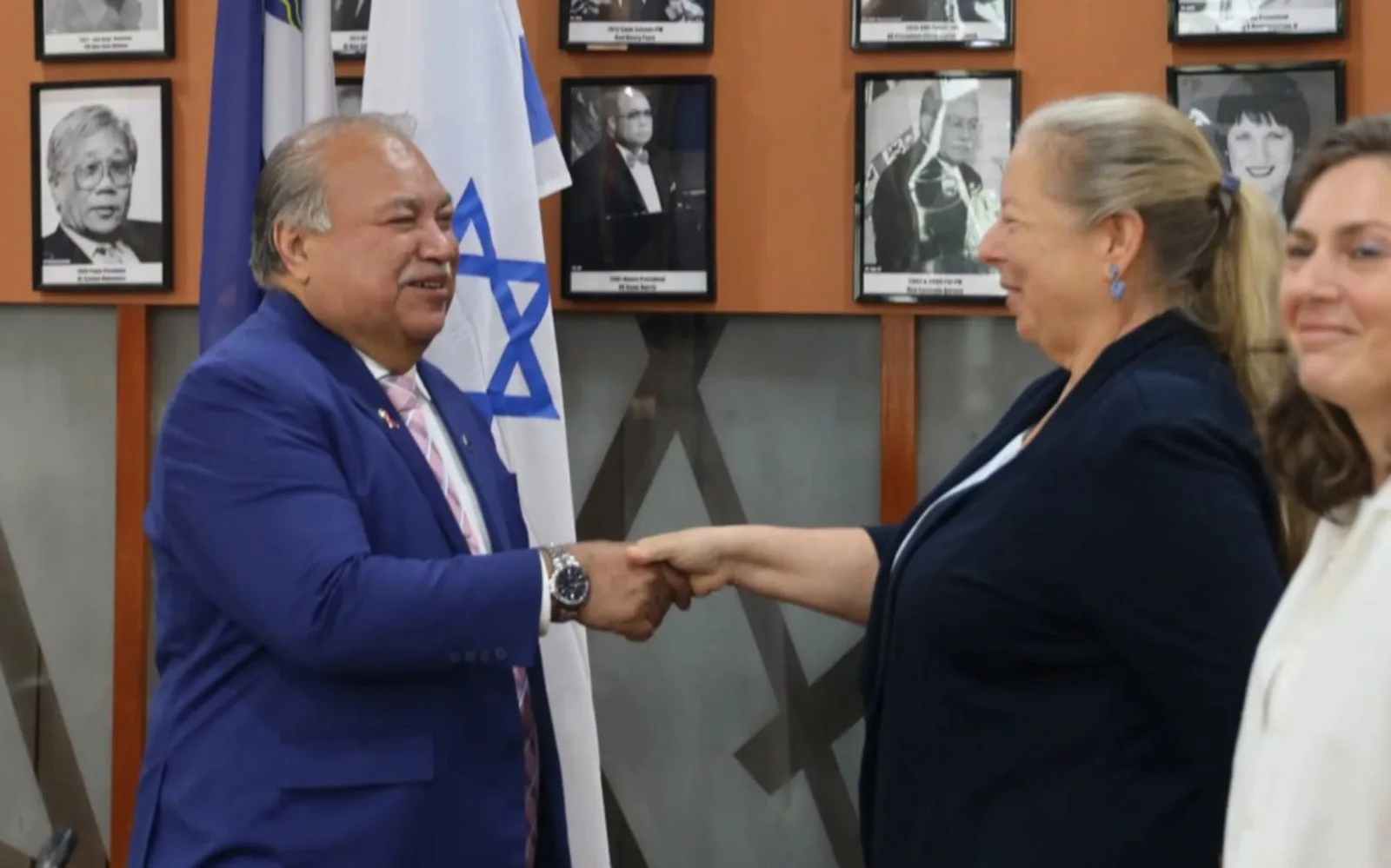 PIF secretary-general Baron Waqa welcomed Israel’s Ambassador to Fiji and Pacific Island Countries Maya Yaron and Head of MASHAV Ambassador Eynat Shlein, who travelled from Israel to the Pacific for engagements across the region. October 2026