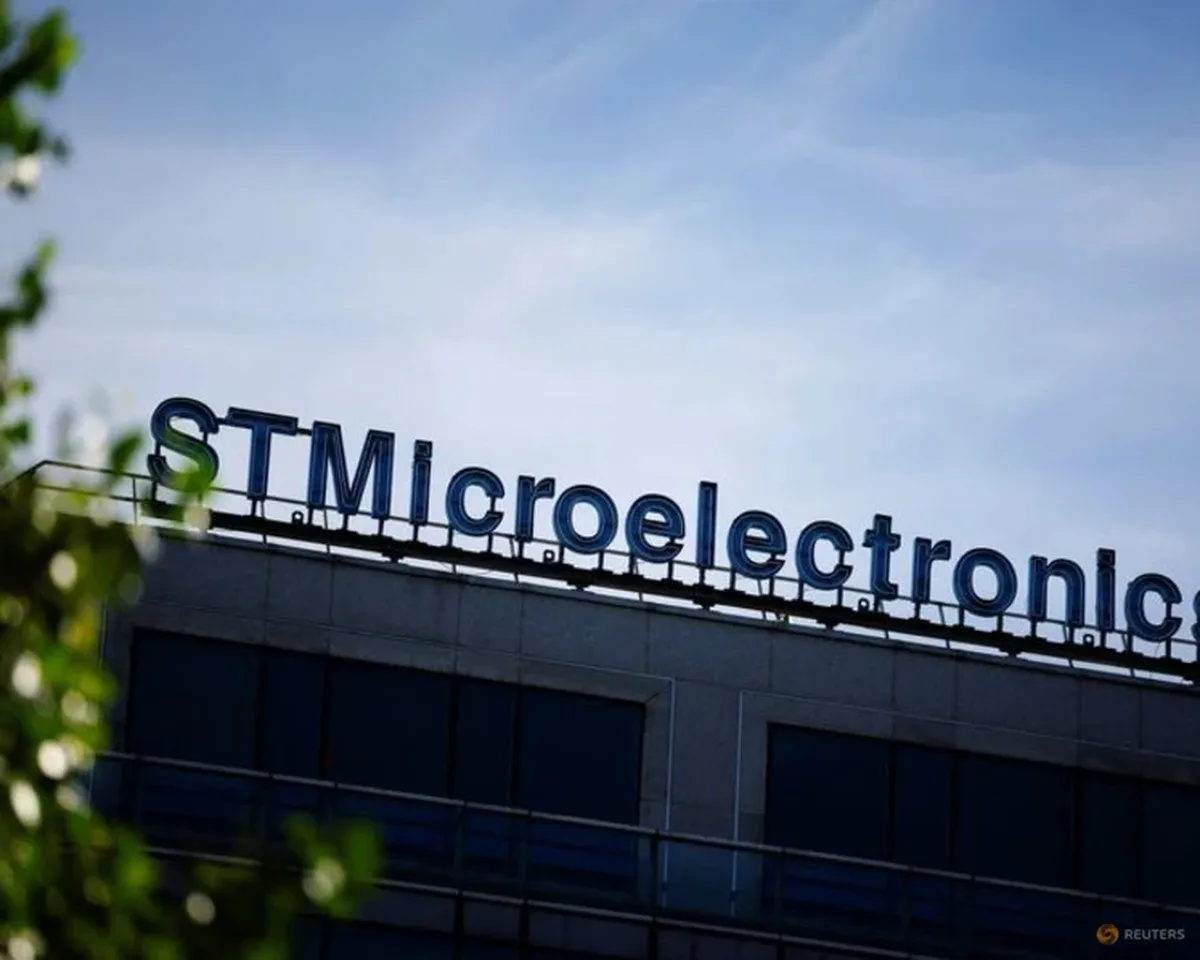 STMicro nearly doubles quarterly profit, sees Q4 sales exceeding $4 billion