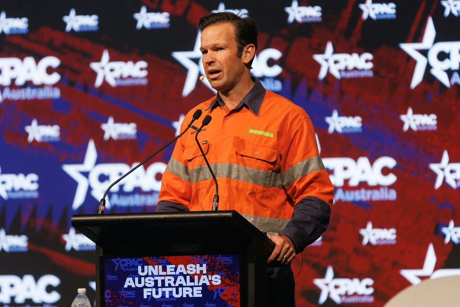 Nationals Leader Matt Canavan opposes the EU trade deal. Russell Freeman/AAP