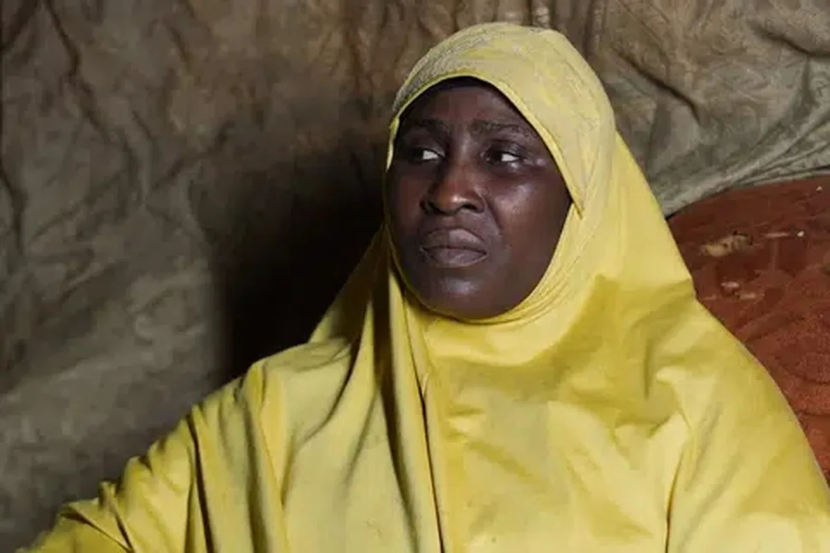 Zainab Salihu sits in her room as she mourns the loss of her son Usman, a miner who died in the custody of the Nigeria Security and Civil Defence Corps (NSCDC), in Gunu, Niger State, Nigeria, October 29, 2026. REUTERS/Ibrahim Ndamitso