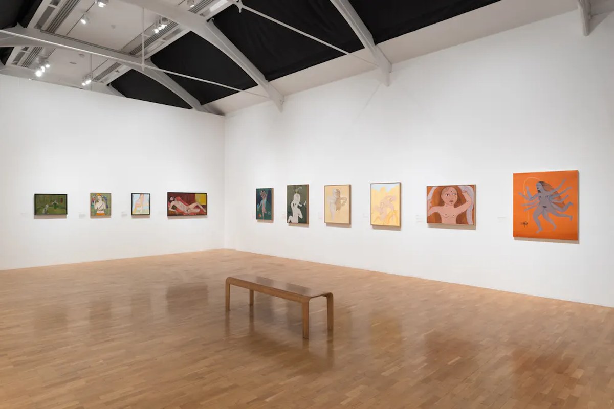 Cecilia Vicuña's paintings on show at Whitechapel Gallery.