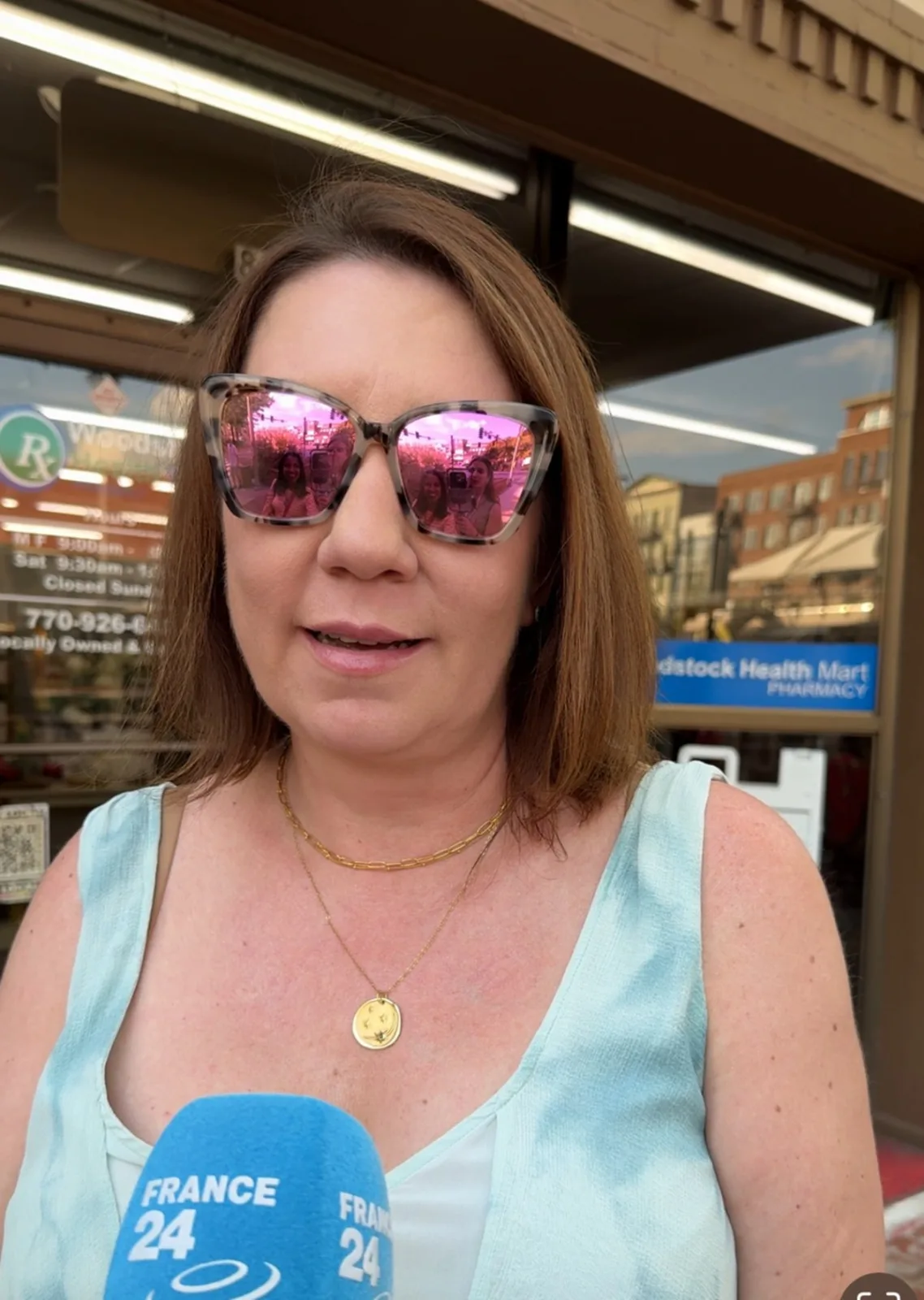Chanel Dennis, 46, a resident of Cherokhee county, Georgia, said she was against the use of Flock cameras