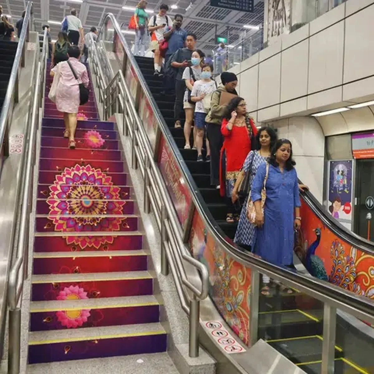 SMRT and SBS Transit will extend selected train and bus services on the eve of Deepavali.