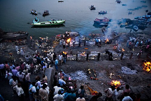 Manikarnika Ghat, Varanasi, Uttar Pradesh, India (2011)