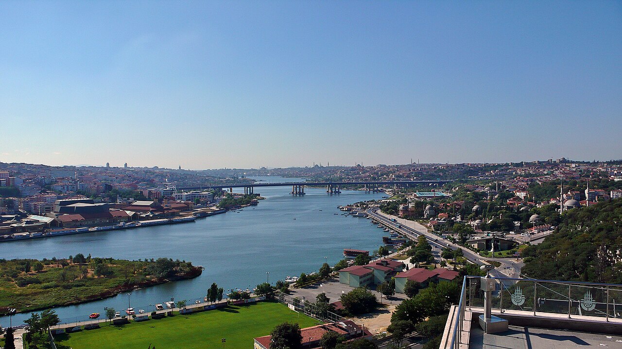 Cuerno de Oro desde el mirador Pierre Loti Café (Eyüp Sultan)
