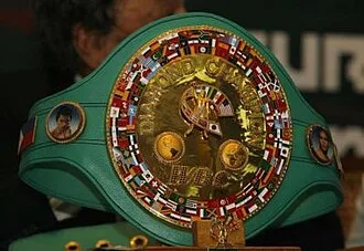 World Boxing Council championship design belt
