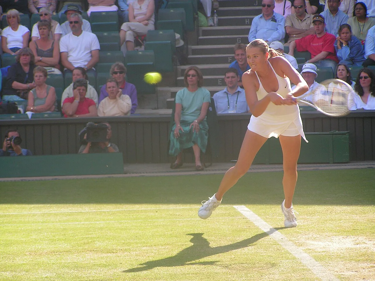 Mariya Sharapova, Wimbledon 2004.