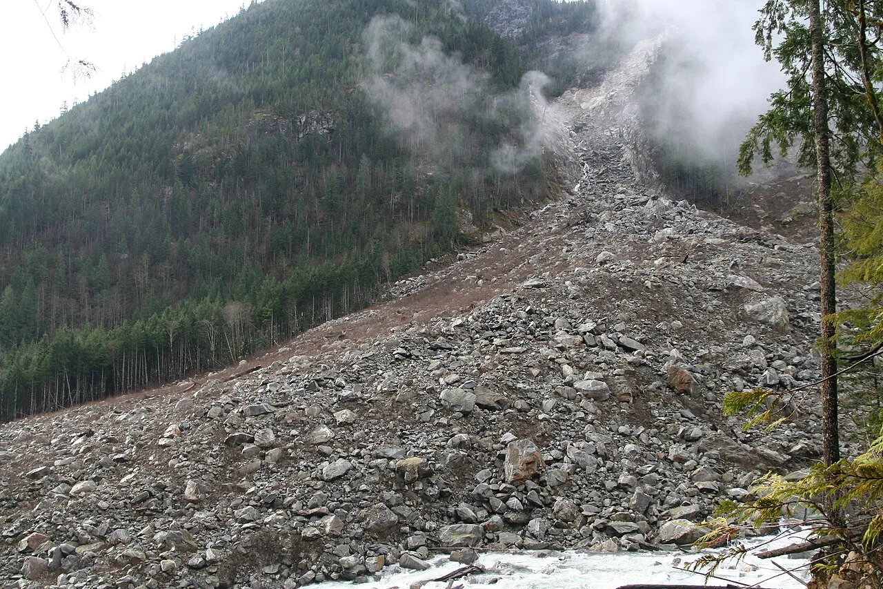 Goodell Creek Enkazı Avalanche, Washington, ABD