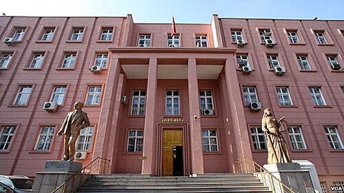 Ankara'da bulunan eski Yargıtay binası.